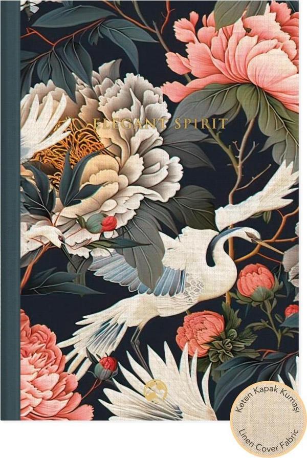 Keten Ciltli Defter Düz Pelikan 17x24 - Image 1