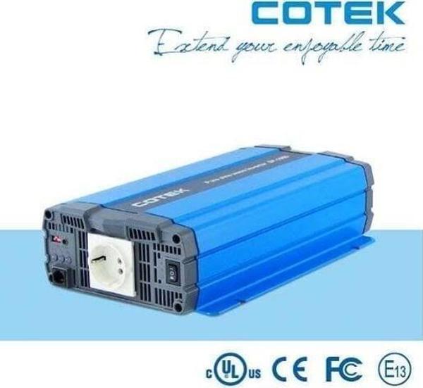 Cotek 24V 1000W Tam Sinüs Inverter - Image 1