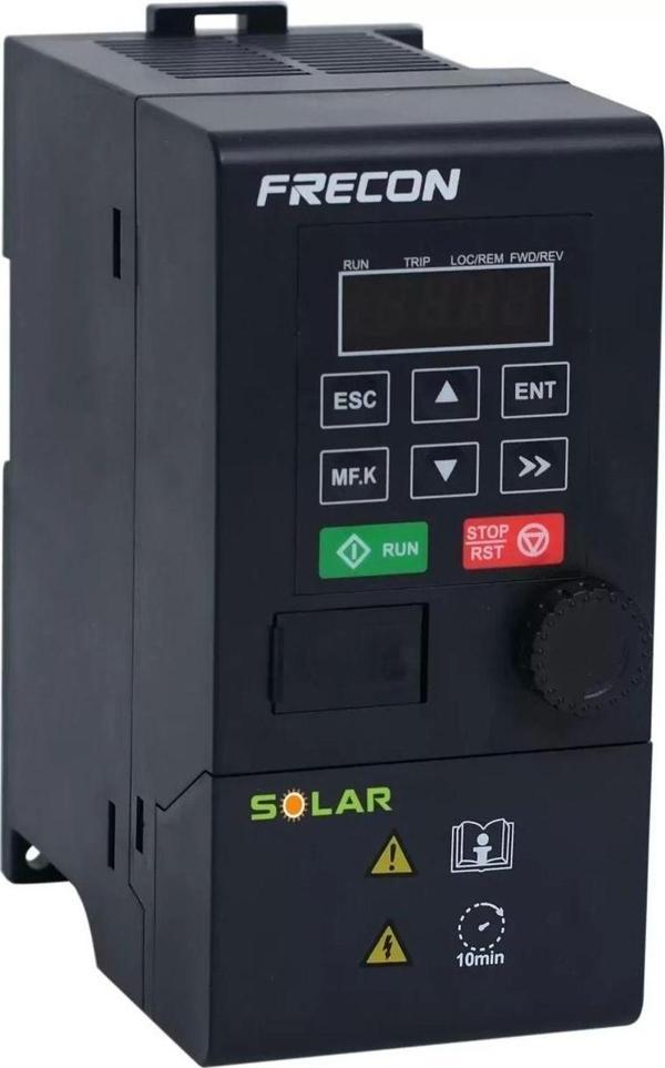 Frecon 3 Hp 2,2 Kw Monofaze 220v Solar Pompa Sürücüsü Frekans İnverteri 1x220 - Image 1