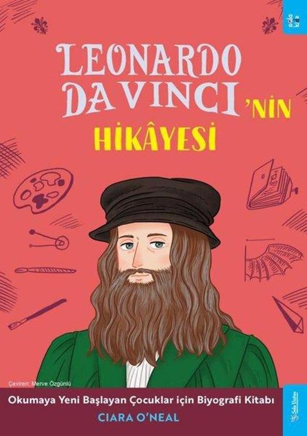 Leonardo Da Vinci'nin Hikayesi - Okumaya Yeni Başlayan Çocuklar için Biyografi Kitabı - Sola Kidz - Image 1