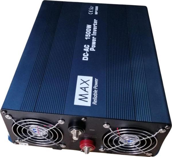 MAX DC-AC 12V 1500W Tam Sinüs Inverter - Image 1