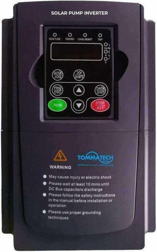 TommaTech 4 kW 3 Faz/380V Sulama Pompası İnverteri İnvertörü - Image 1
