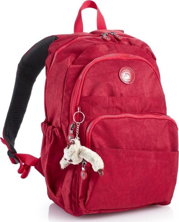 Hedgebag Kırınkıl Sırt Çantası Kırmızı Hb-240  - Image 1