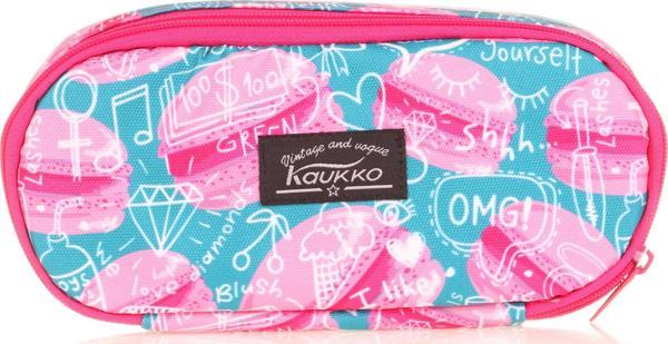 Kaukko Nature Özel Bölmeli Kalem Çantası Macaron K2628 - Image 1