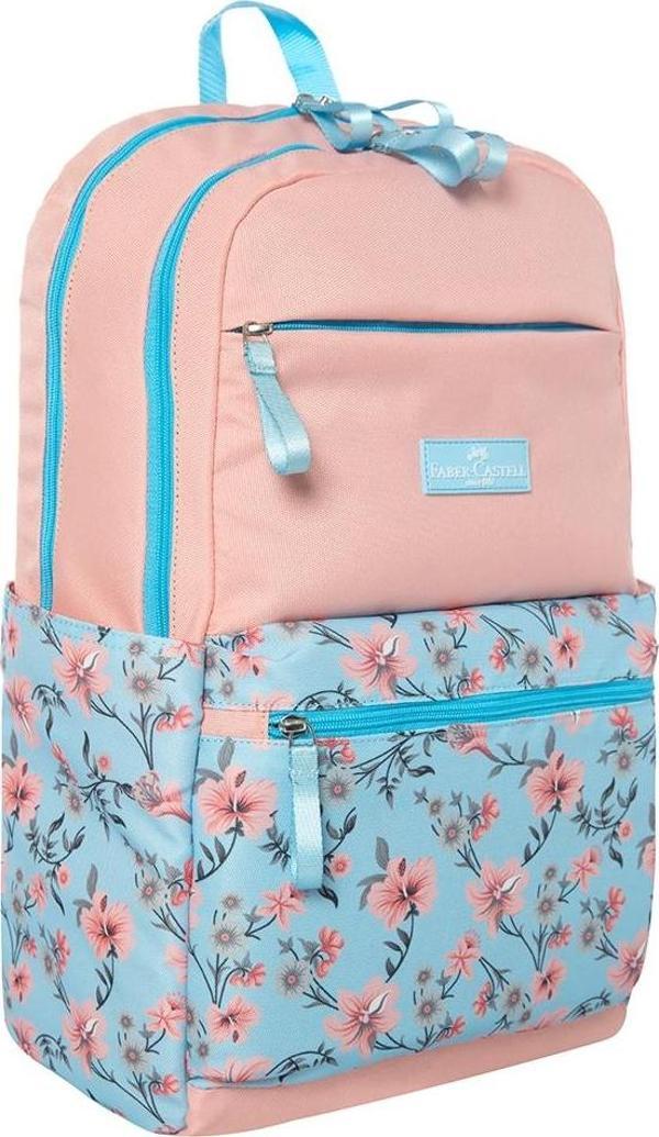 Faber-Castell Flower Sırt Çantası Pembe - Image 1