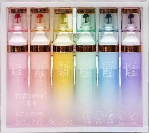Maxx Diamond Fosforlu Kalem 6 Renk Paket No:217 - Image 1