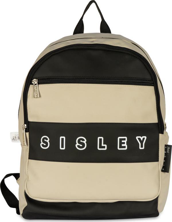 Sisley Sırt Çantası Okul Çantası Bej 12924 - Image 1