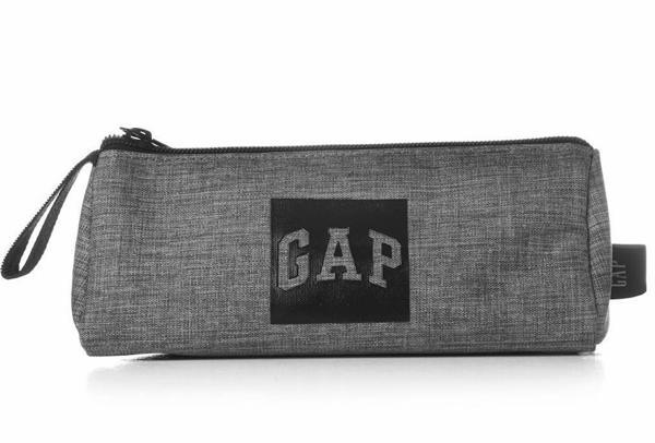Gap Tek Bölme Üçgen Kalem Çantası Gri 03492 - Image 1