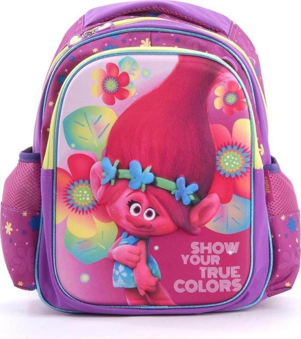 Hakan Trolls Okul Çantası Kabartmalı 89082 - Image 1