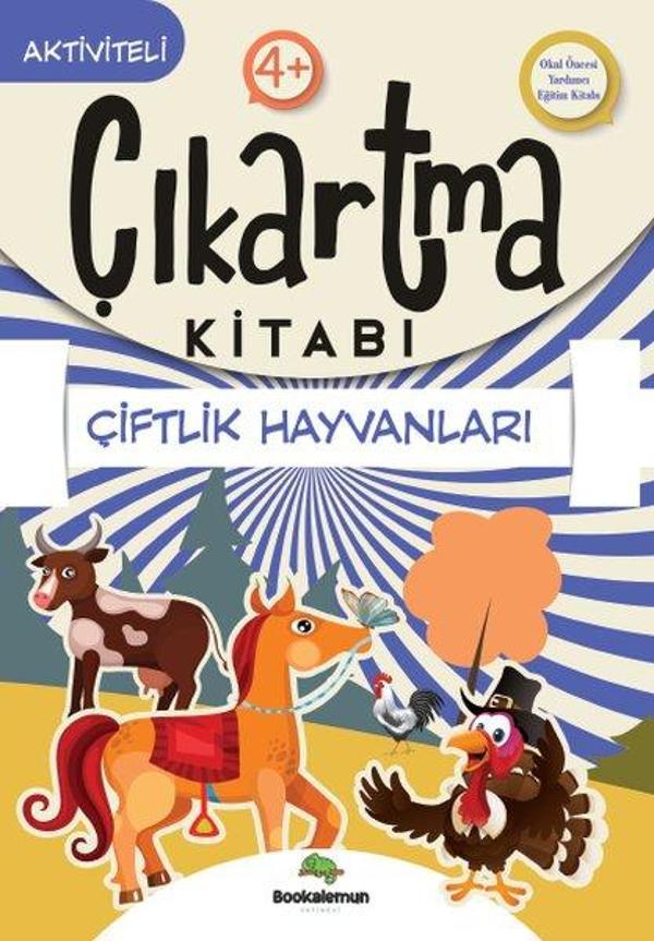 Çiftlik Hayvanları - Çıkartma Kitabı - Bookalemun Yayınları - Image 1