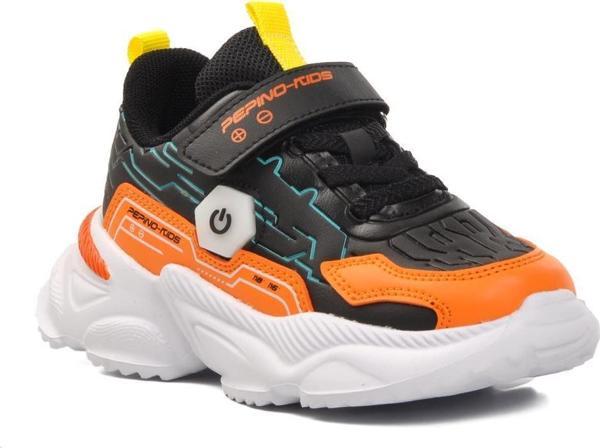 Pepino 1783-P Siyah-Turuncu Çocuk Spor Ayakkabı - Image 1