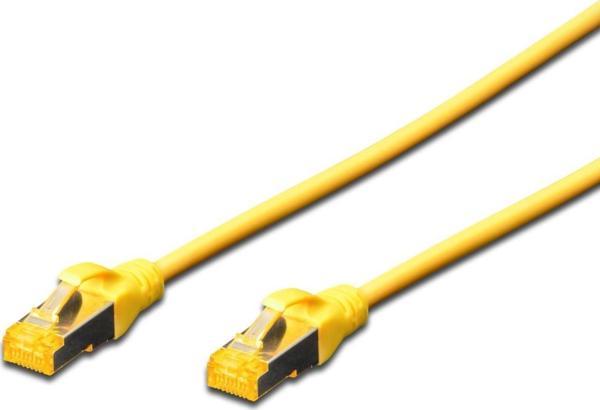 Beek CAT 6A SFTP/PIMF (Pairs In Metal Foil) Patch Kablosu, LSZH, 10 metre, AWG 26, Sarı Renk - Image 1