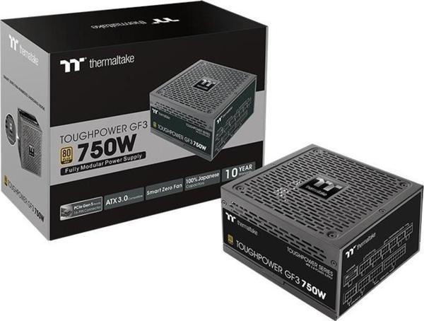 Thermaltake PS-TPD-0750FNFAGE-H Toughpower GF A3 750W 80+ Gold PCIe Gen 5.0, ATX 3.0 Full Modüler 12 - Image 1