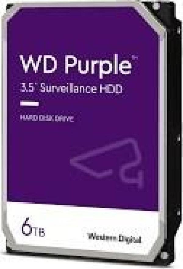 Wd 6TB Purple Wd62purz 3.5" 5400 Rpm Sata 3 Hdd WD62PURZ - Image 1