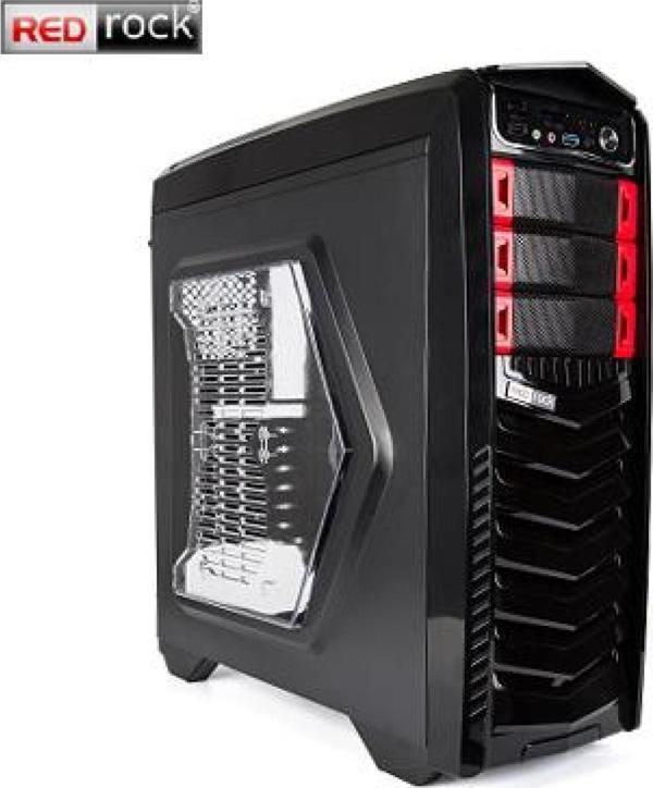 Redrock G901Br Game Case, Power Yok, Siyah/Kırmızı - Image 1
