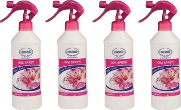 Ersağ 4x Bahar Kokulu Oda Spreyi 500ml - Image 1