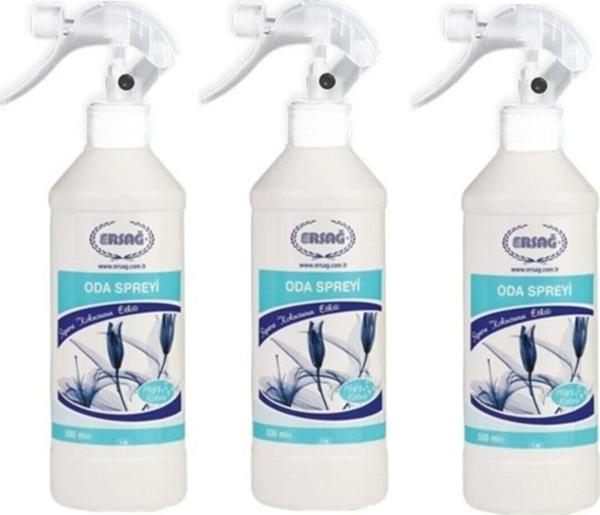 Ersağ Anti Oda Spreyi 500 ml x 3 - Image 1