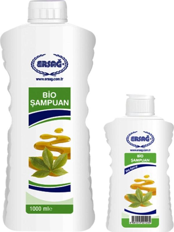 Ersağ Aparatlı Bio Şampuan 1 Lt + Boş Aparat - Image 1
