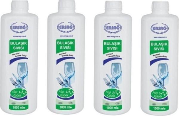 Ersağ Bulaşık Sıvısı 4x 1000 ml - Image 1