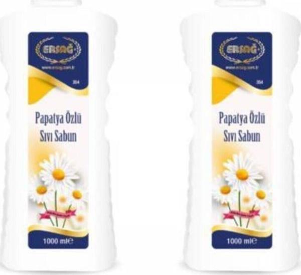 Ersağ Papatya Özlü Sıvı El Sabunu 2 Adet X 1000 ml - Image 1