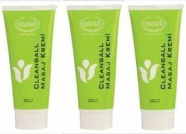 Ersağ Cleanball Masaj Kremi 3 × 200 Ml - Image 1
