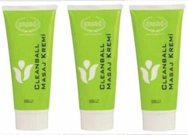 Ersağ Cleanball Masaj Kremi 3×100 Ml Yeni Tarihli 868563870 - Image 1
