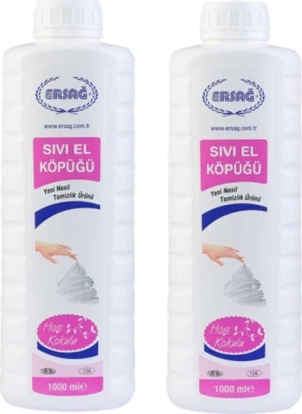 Ersağ Sıvı El Köpüğü 1000ml 2 Adet - Image 1