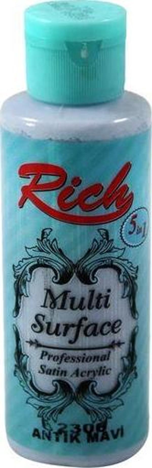 Rıch Multi Akrilik Boya 2306 Antik Mavi 120 Cc - Image 1
