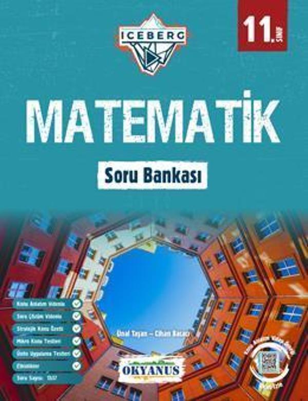 Okyanus 11. Sınıf Matematik Iceberg Soru Bankası Okyanus Yayınları - Okyanus Eğitim - Image 1