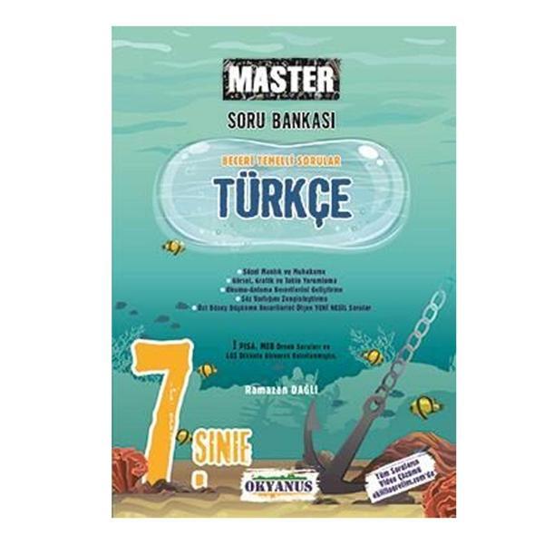Okyanus 7. Sınıf Türkçe Master Soru Bankası Okyanus Yayınları - Okyanus Eğitim - Image 1