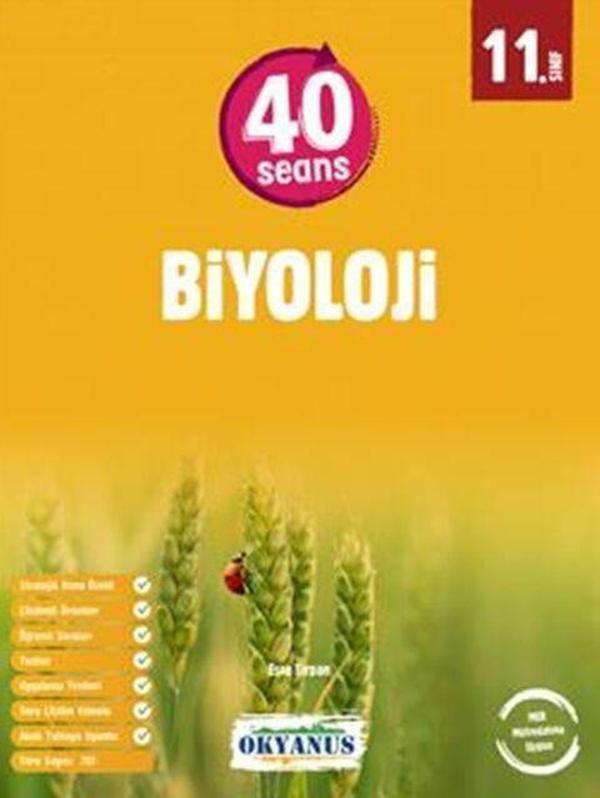 Okyanus Yayınları 11. Sınıf 40 Seans Biyoloji - Okyanus Eğitim - Image 1