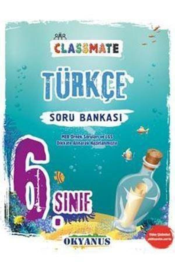 Okyanus Yayınları 6. Sınıf Classmate Türkçe Soru Bankası - Okyanus Eğitim - Image 1