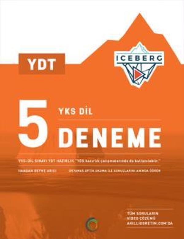 Okyanus YDT YKSDİL Iceberg 5 Deneme Video Çözümlü Okyanus Yayınları - Okyanus Eğitim - Image 1
