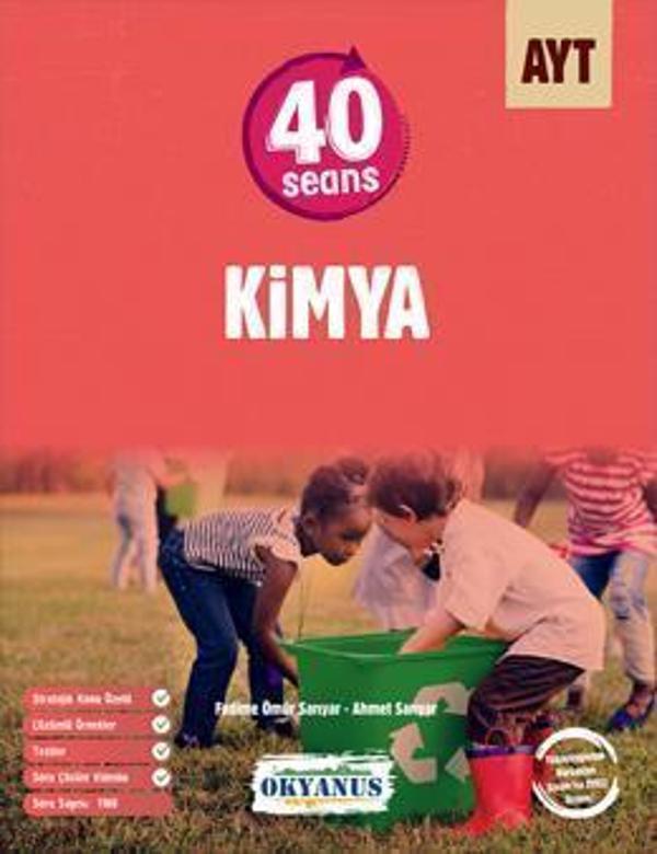 Okyanus YKS AYT 40 Seans Kimya Konu Anlatımı Okyanus Yayınları - Okyanus Eğitim - Image 1