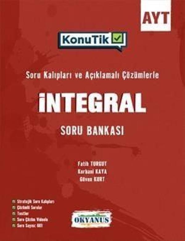 Okyanus YKS AYT İntegral KonuTik Konu Özetli Soru Bankası Okyanus Yayınları - Okyanus Eğitim - Image 1