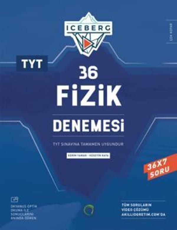 Okyanus YKS TYT Fizik Iceberg 36 Deneme Okyanus Yayınları - Okyanus Eğitim - Image 1