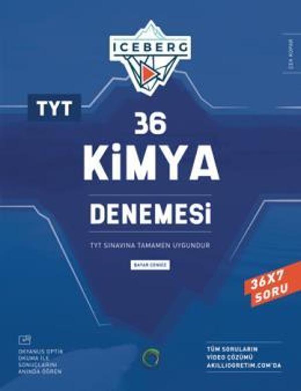 Okyanus YKS TYT Kimya Iceberg 36 Deneme Okyanus Yayınları - Okyanus Eğitim - Image 1