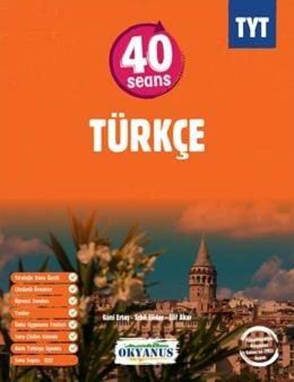 Okyanus YKS TYT Türkçe 40 Seans Konu Anlatımı Okyanus Yayınları - Okyanus Eğitim - Image 1
