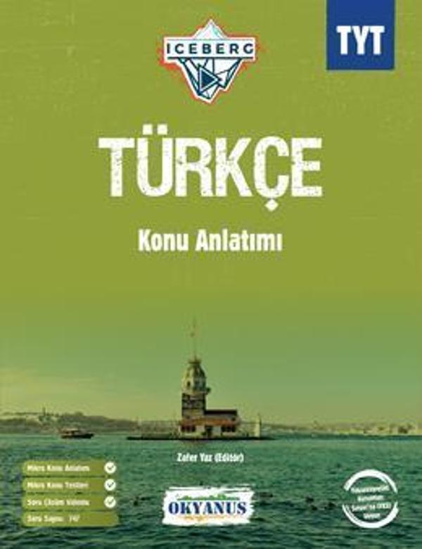 Okyanus YKS TYT Türkçe Iceberg Konu Anlatımı Okyanus Yayınları - Okyanus Eğitim - Image 1