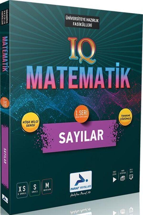 Paraf Yayınları IQ Matematik Sayılar 1. Seri Soru Kütüphanesi - PRF Paraf Yayınları - Image 1