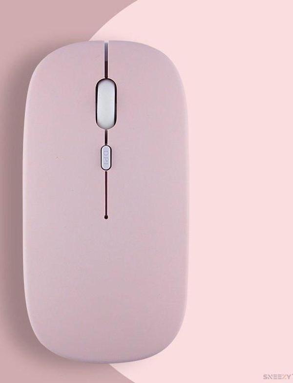 Honor Tablet Şarj Edilebilir Sessiz Mouse Bluetooth + 2.4Hz Wifi Kablosuz Mouse Fare - Image 1