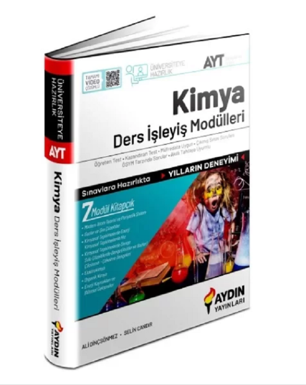 Aydın Yayınları   Üniversiteye Hazırlık Ayt Kimya Ders İşleyiş Modülleri - Aydın Yayınları - Image 1