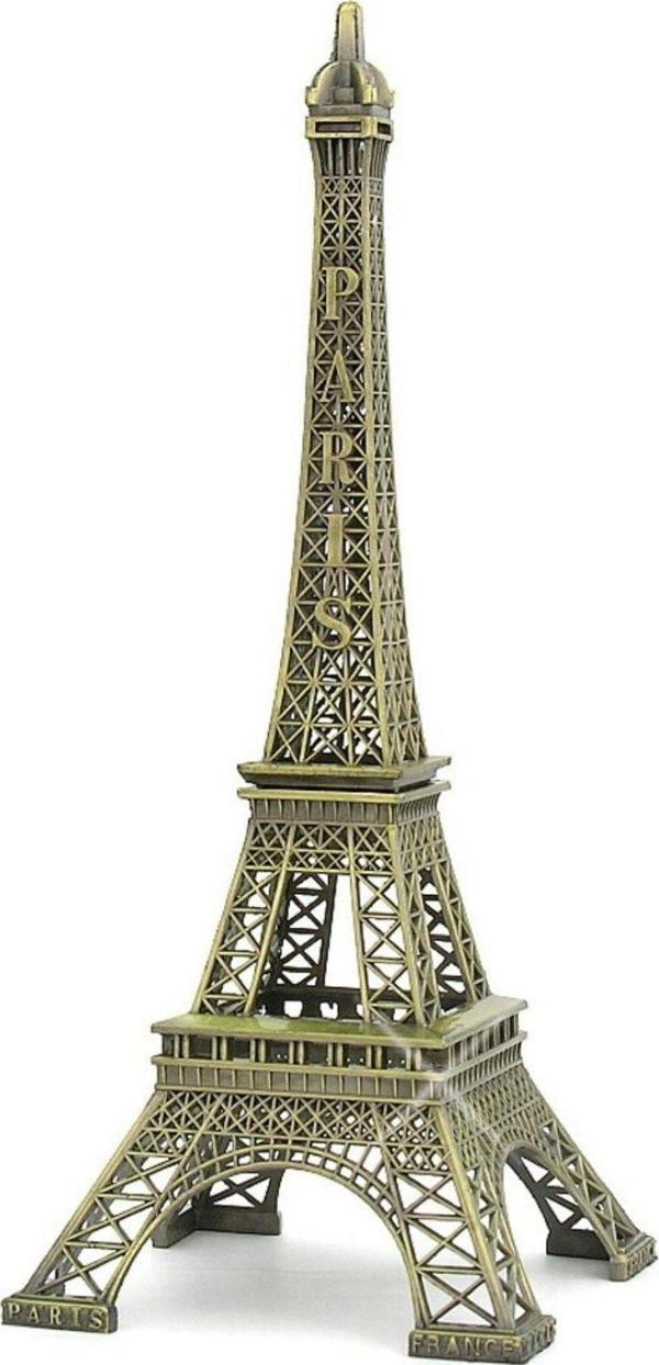 Winter House Eyfel Kulesi Metal Model Büyük Boy (25 cm) Dev Boy - Aşkın Işıltılı Simgesi - Image 1