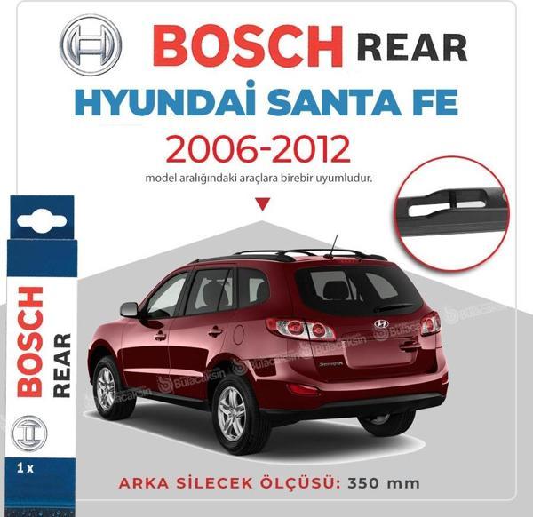 Bosch Rear Hyundai Santa Fe 2006 - 2012 Arka Silecek - H352 - Image 1