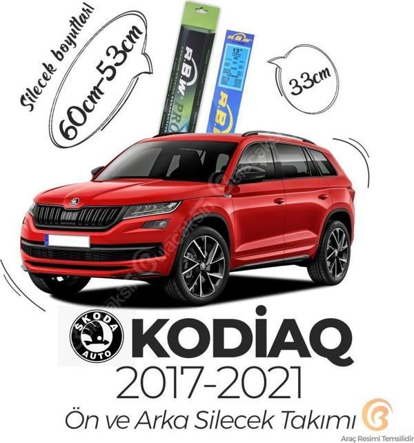 RBW PRO Ön Arka Silecek Seti Skoda Kodiaq 2017-2021 ile uyumlu - Image 1