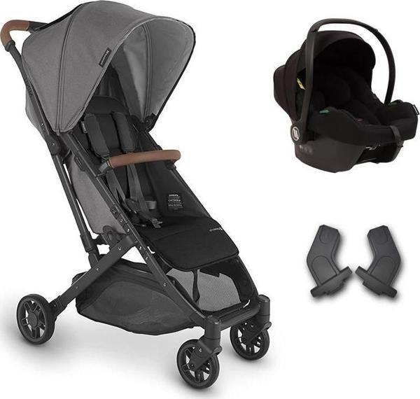 Uppababy Minu V2 Cosmo Travel Sistem Bebek Arabası Greyson - Black - Image 1