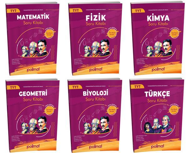 Polimat 2025 Tyt Sayısal Soru Kitabı Seti 6 Kitap - Polimat Yayınları - Image 1