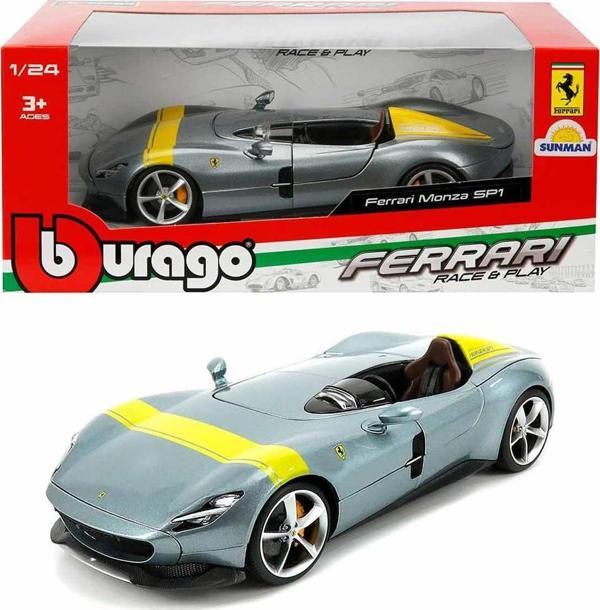 1:24 Ferrari Formula 1 Monza SP1 Model Araba - Image 1