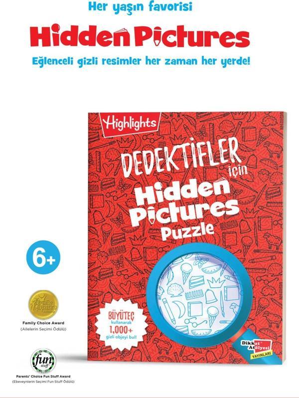 Highlihts Dedektifler Için Hidden Pictures Puzzle  Kolektif - Dikkat Atölyesi Yayınları - Image 1