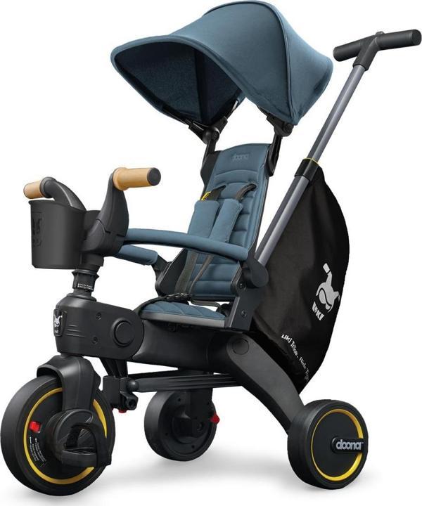 Doona Liki Trike Tek Parça Katlanır 3 Tekerlekli Bebek Bisikleti S5 - Ocean Blue - Image 1